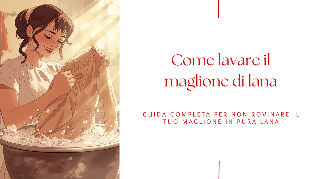 Come lavare un maglione di lana