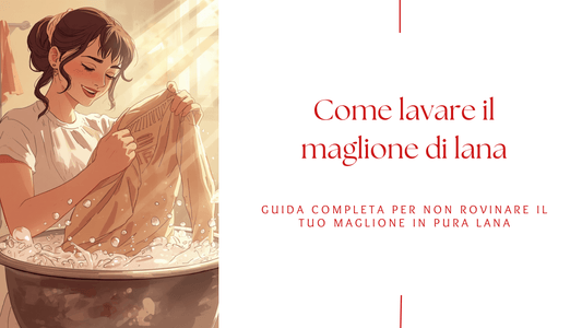 Come lavare un maglione di lana